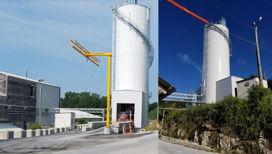 drive through storage silos